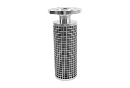 Customized SS304 Polymer Melt Pleated Mesh Filter 50*165*365
